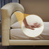 Aldis Microfiber Leather Modern Floating Bed Frame