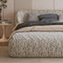 Aliyah Boucle Modern Upholstered Low Headboard Bed Frame