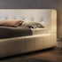 Almas Microfiber Leather Minimalist Bed Frame