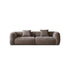 Andrea Cotton Linen Fabric Modern 3-Seater Arm Sofa