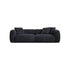 Andrea Cotton Linen Fabric Modern 3-Seater Arm Sofa