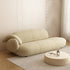 Ansley Suede Fabric Modern Loveseat Sofa