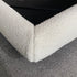 Bailey Boucle Fabric Floating Bed Frame
