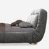 Bandit Suede Fabric Upholstered Modern Bed Frame