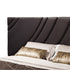 Barossa Velvet Fabric Wide Headboard Luxury Bed Frame