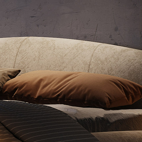 Beaumont Suede Fabric Upholstered Bed Frame