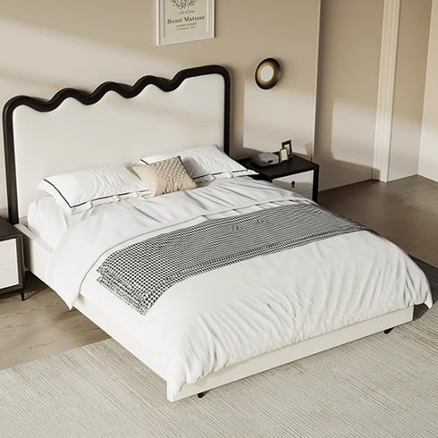 Berkeley Matte Tech Cloth Minimalist Bed Frame