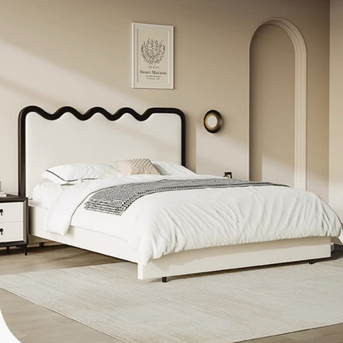 Berkeley Matte Tech Cloth Minimalist Bed Frame
