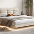 Billy Velvet Upholstered Floating Bed Frame