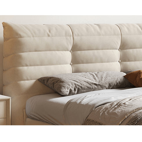 Billy Velvet Upholstered Floating Bed Frame