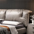Bodie Microfiber Leather Modern Upholstered Bed Frame