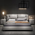 Bodie Microfiber Leather Modern Upholstered Bed Frame