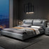 Bodie Microfiber Leather Modern Upholstered Bed Frame