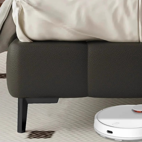 Brayden Microfiber Leather Modern Bed Frame