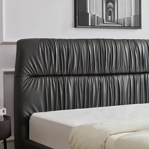 Brennex High-stretch Leather Simple Modern Bed Frame