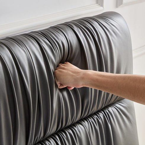 Brennex High-stretch Leather Simple Modern Bed Frame