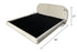 Garan Velvet Modern Floating Bed Frame