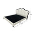 Caishen Technical Fabric Modern Bed Frame