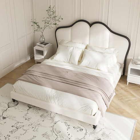 Caishen Technical Fabric Modern Bed Frame