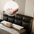 Camryn Technical Fabric Wide Headboard Upholstered Modern Bed Frame