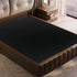 Cary Calf Leather Upholstered Headboard Luxury Bed Frame