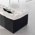 Caton Black+White Boucle 3 Seater Sofa Minimalist Couch
