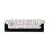 Caton Black+White Boucle 3 Seater Sofa Minimalist Couch