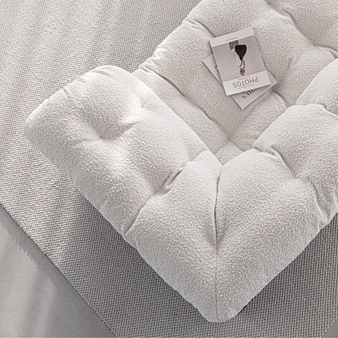 Caton Black+White Boucle 3 Seater Sofa Minimalist Couch