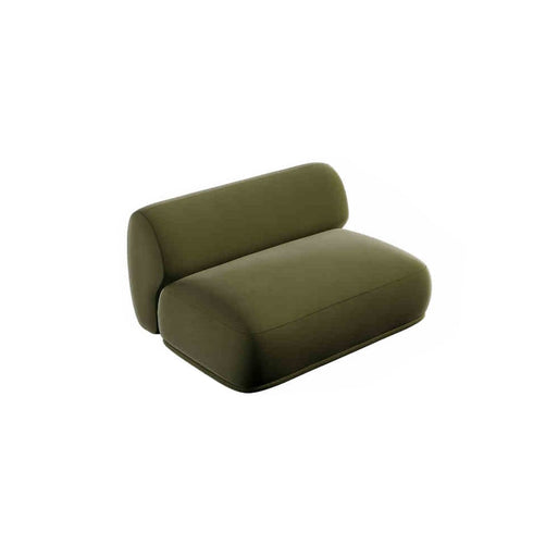 Charley Velvet Luxury 5 Modules Sectional Arm Sofa Corner Reception Sofa