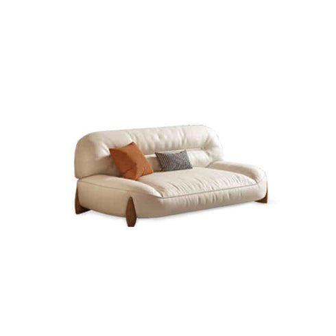 Chaucer Modern Microfiber Leather Loveseat
