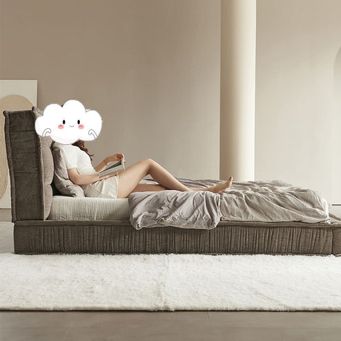 Chelly Rectangular Headboard Bed Frame