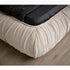 Choi Velvet Fabric Modern Upholstery Headboard Bed Frame