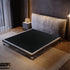 Circa Suede Fabric Modern Upholstered Bed Frame