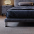 Circa Suede Fabric Modern Upholstered Bed Frame