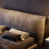 Circa Suede Fabric Modern Upholstered Bed Frame