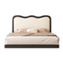 Dorsey Microfiber Leather Modern Floating Bed Frame