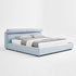 Duri Suede Fabric Modern Bed Frame