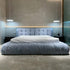 Elvin Luxury Suede Fabric Bed Frame