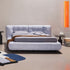 Elvin Luxury Suede Fabric Bed Frame