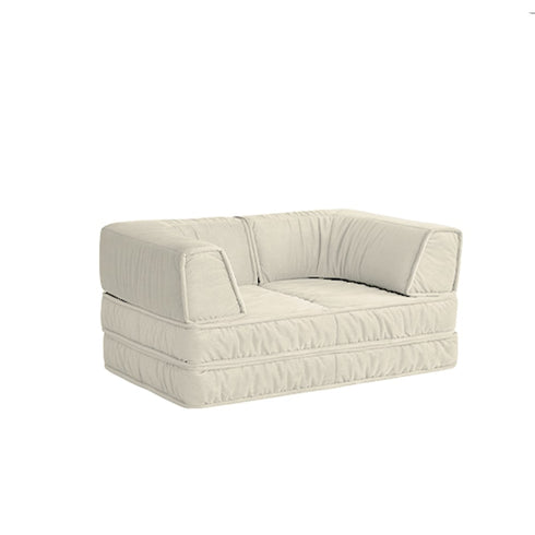 Finlay Removable Armrest Sofa Bed Microfiber Leather Modern Functional Modular Sofa