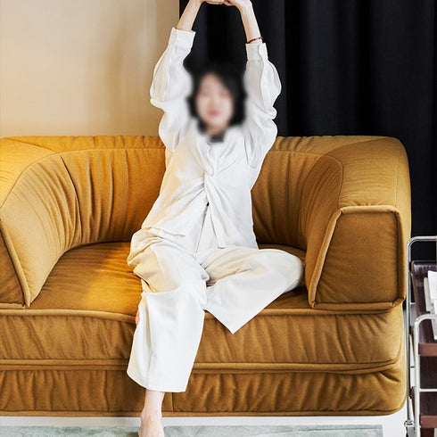 Finlay Removable Armrest Sofa Bed Microfiber Leather Modern Functional Modular Sofa