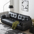 Flores Modern Arm Sofa Microfiber Leather Lounge Sofa