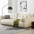 Flores Modern Arm Sofa Microfiber Leather Lounge Sofa