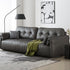 Flores Modern Arm Sofa Microfiber Leather Lounge Sofa