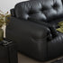 Flores Modern Arm Sofa Microfiber Leather Lounge Sofa