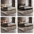 Harriet Calf Leather High Headboard Modern Bed Frame