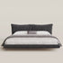Joey Boucle Fabric Simple Upholstered Headboard Modern Floating Bed Frame