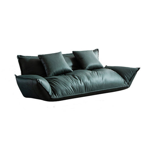 Gemma Technical Fabric Lazy Loveseat Sofa Cozy Folding Lounge Tatami Couch