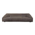 Lambert Suede Fabric 4 Seater Sofa Low Armrest Couch