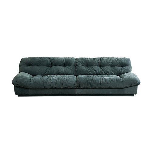 Liz Suede Fabric Luxury 3 Seater Sofa Interior Cloud Couch